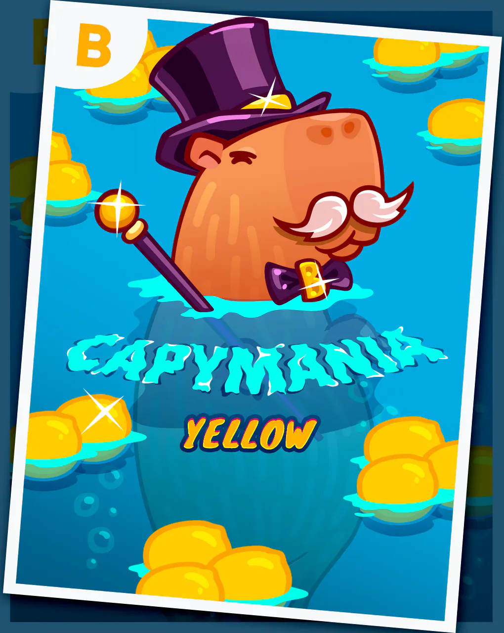Capymania Yellow - POCKETSLOT777