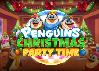 Penguins Christmas Party Time - POCKETSLOT777