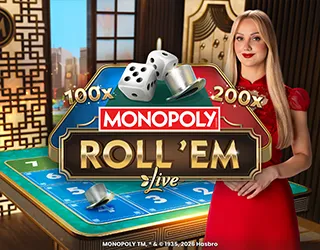 MONOPOLY Roll em - POCKETSLOT777
