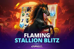 Playtech : Flaming Stallion Blitz - POCKETSLOT777