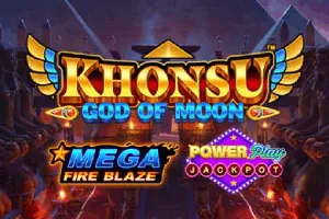 Mega Fire Blaze: Khonsu God of Moon PowerPlay Jackpot - POCKETSLOT777